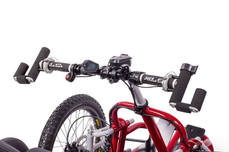 Poignées tétra pour fauteuil Quadrix