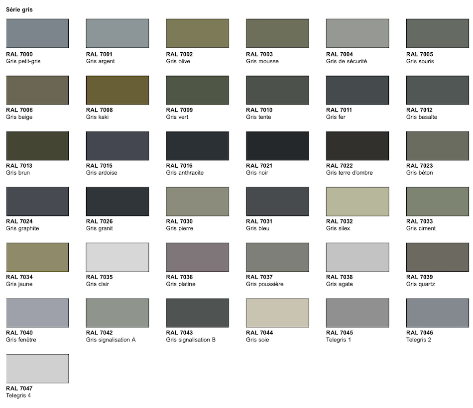 serie gris