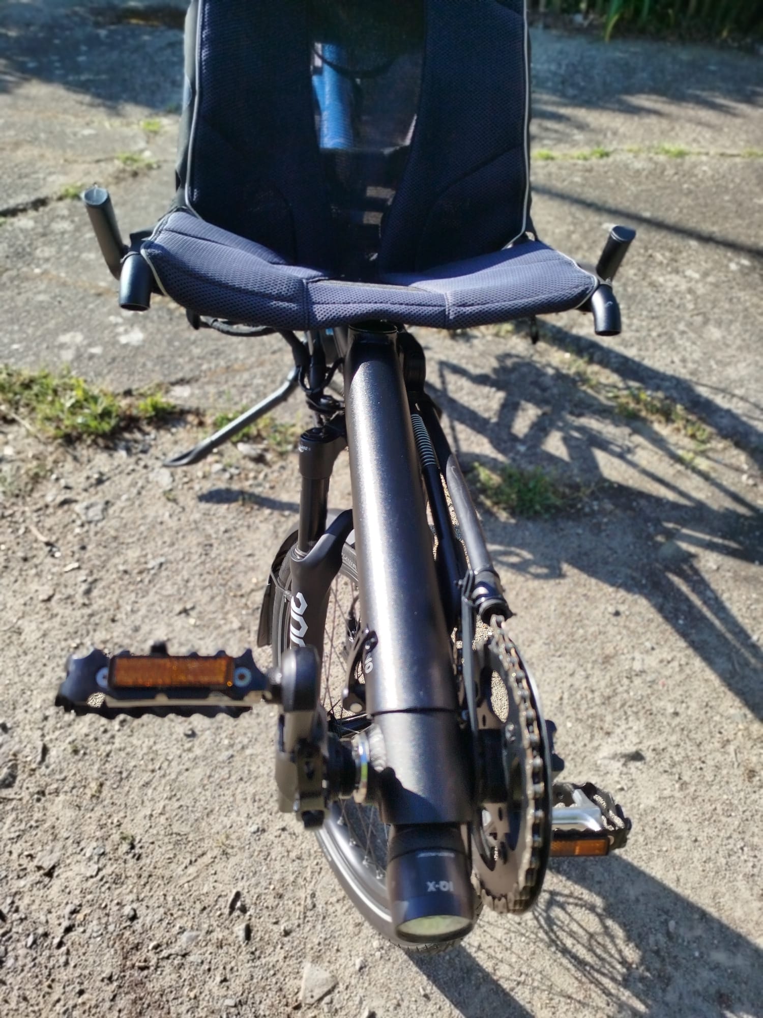 tandem pino hase bikes vue détail avant