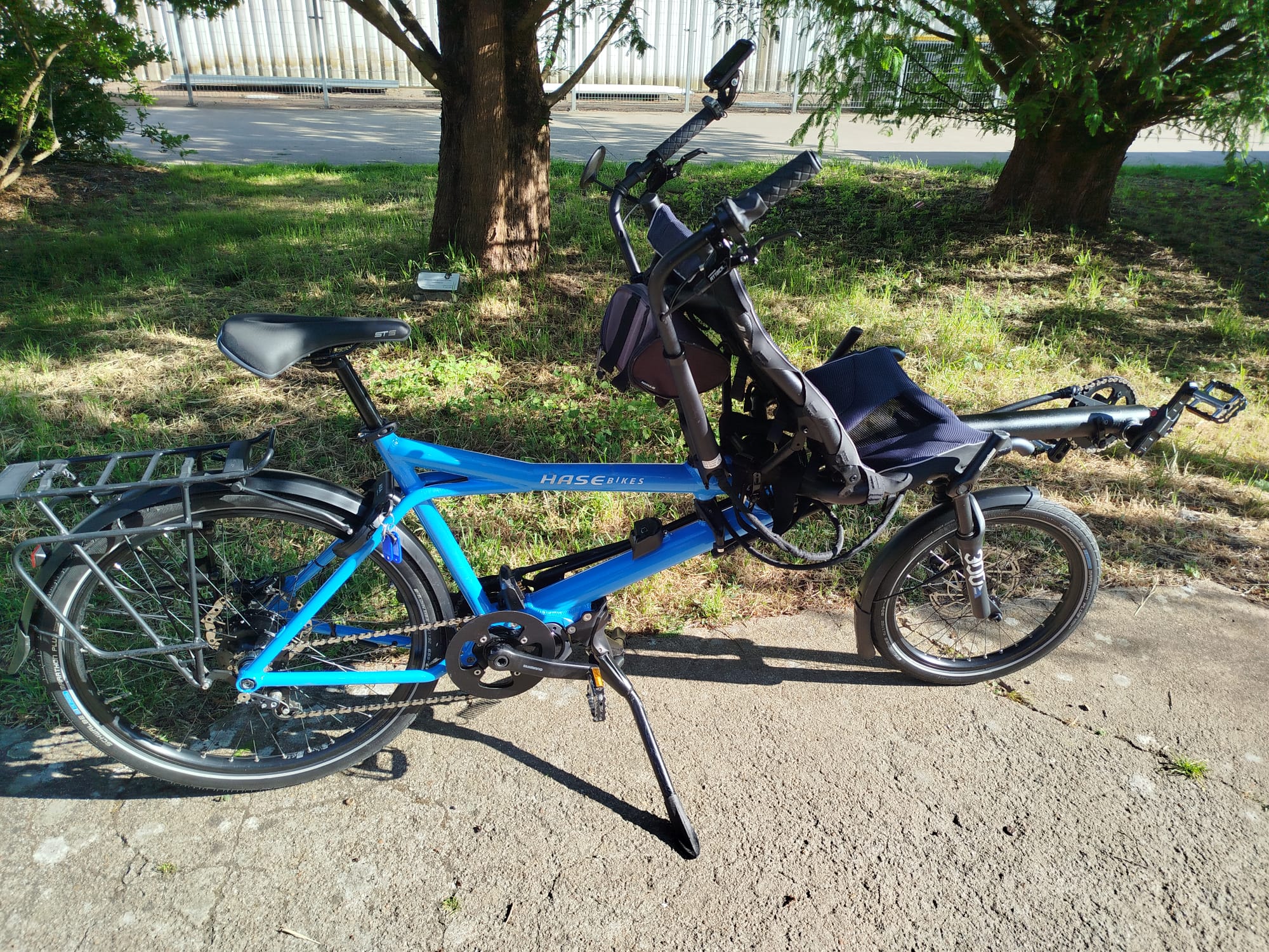 tandem pino hase bikes vue côté 2
