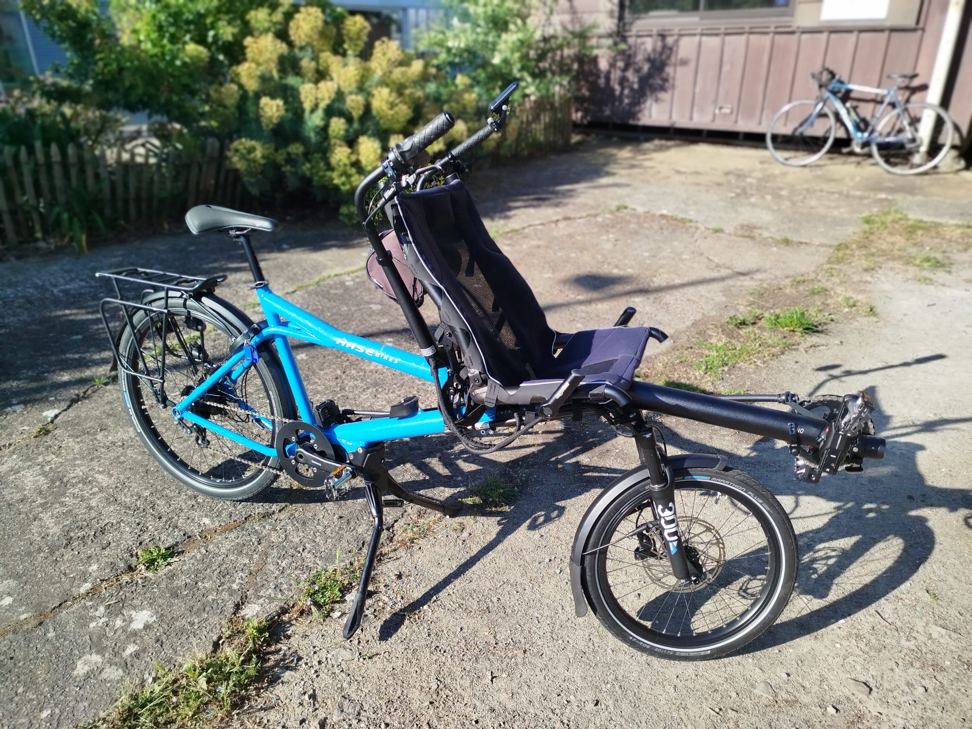 tandem pino hase bikes vue côté