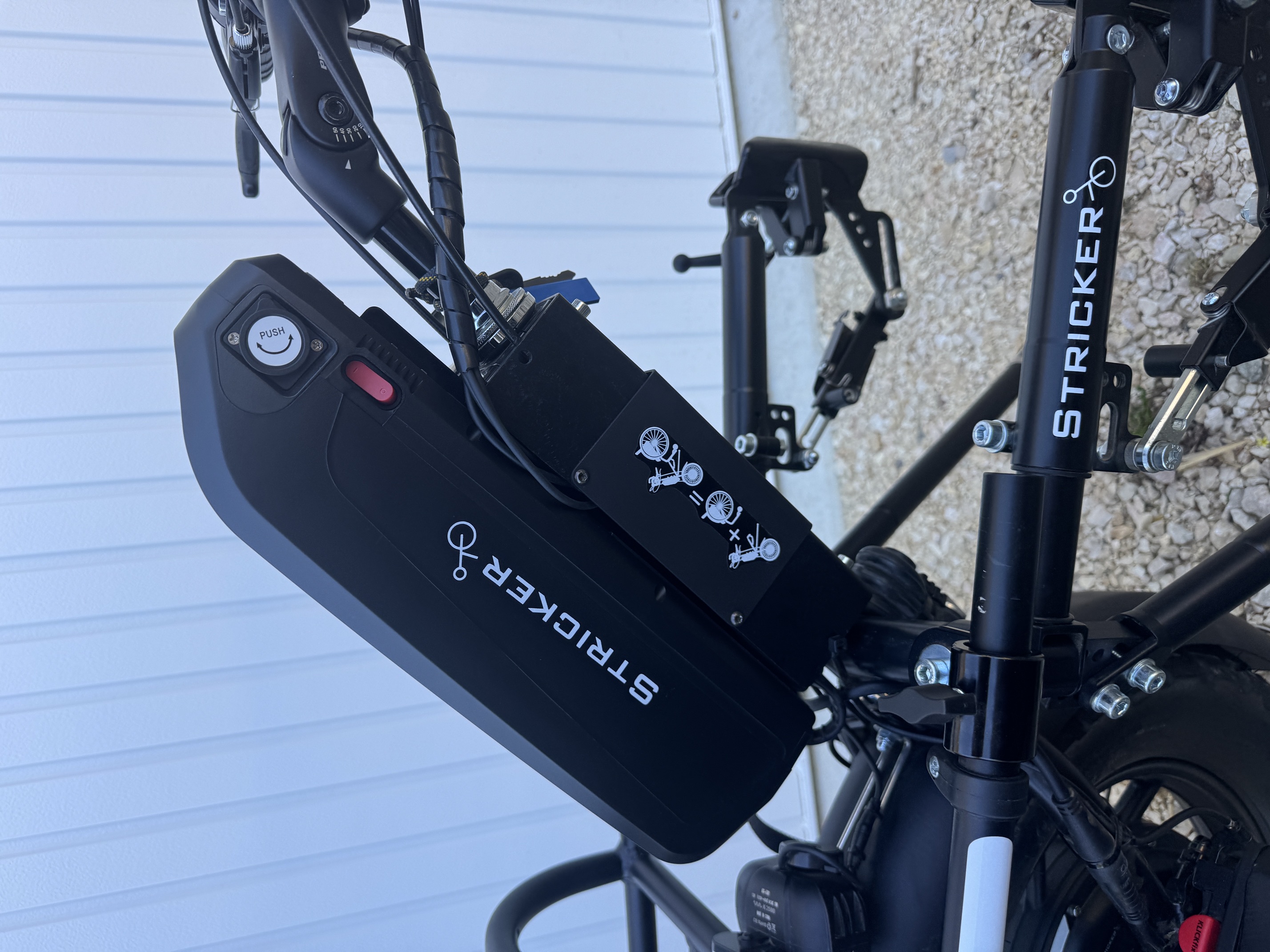 stricker crossbike batterie