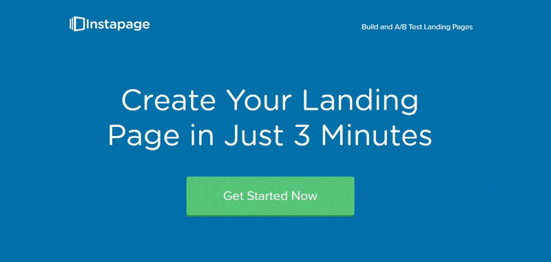 this picture shows all the elements that are included on the Instapage retargeting post-click landing page