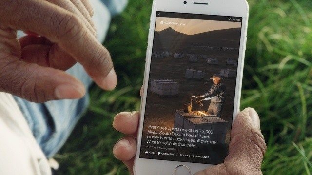 This picture shows marketers how Facebook Instant Articles can help advertisers earn more sales with fullscreen video, captions, and more.