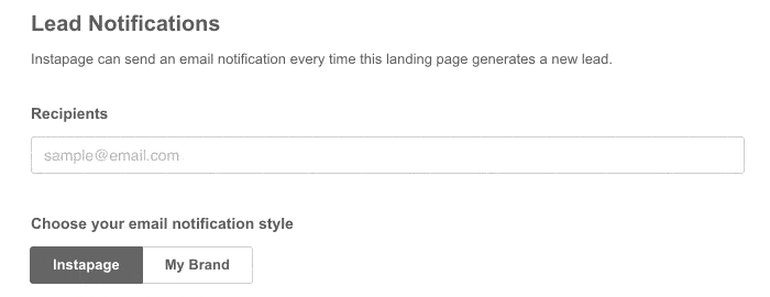 This gif shows marketers how to customize the from name and email addresses to send branded emails to clients.