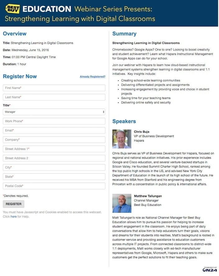 20 Webinar Landing Page Examples That Get Maximum Results
