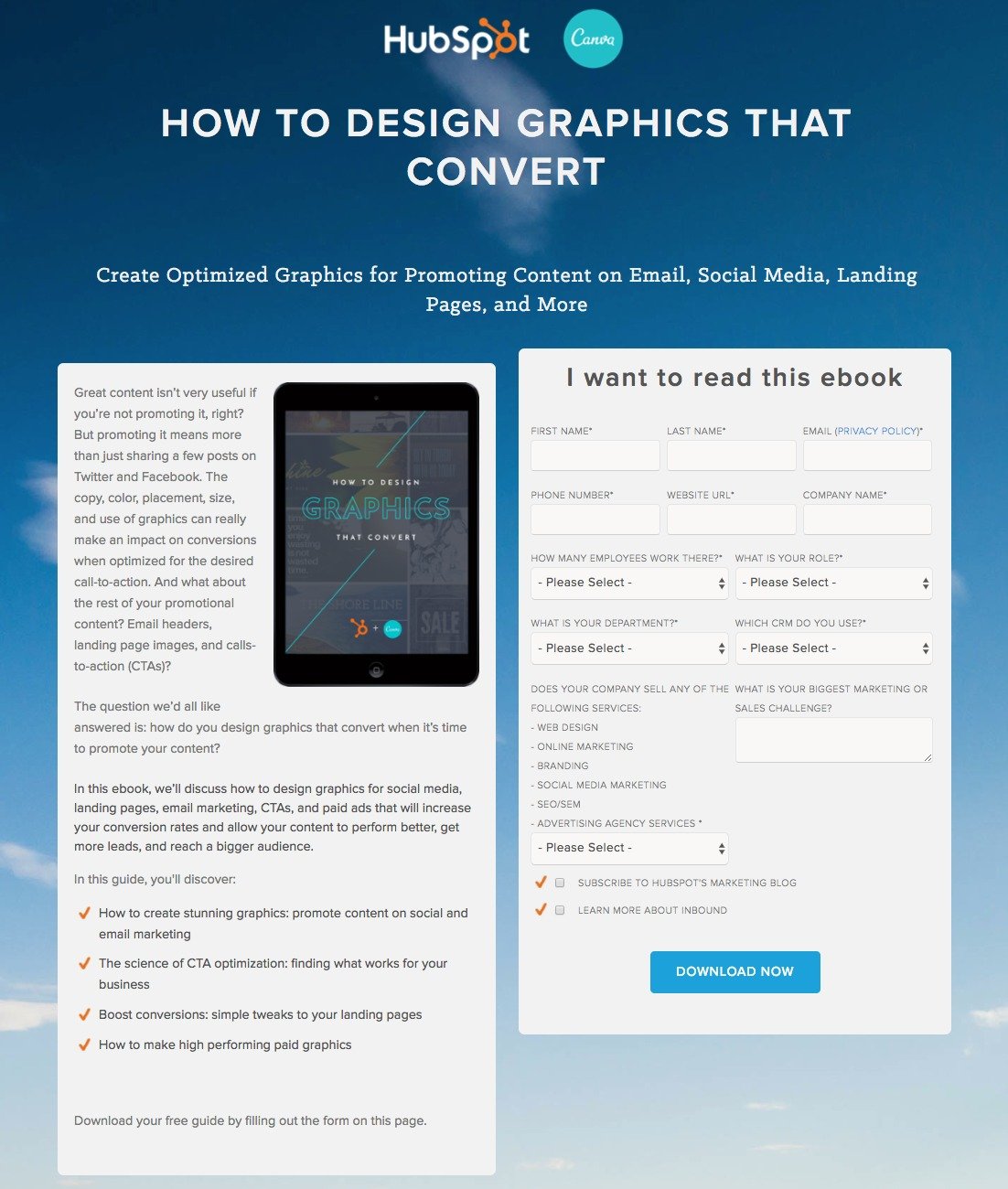 20 Ebook Landing Page Examples Used By Today S Best Brands - 