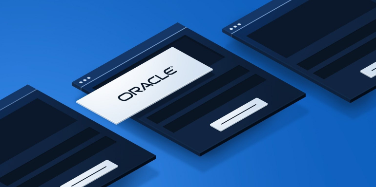 Oracle landing page