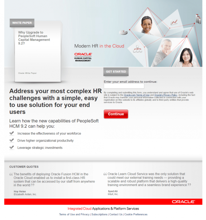 8 Oracle Landing Page Examples That Persuade Visitors to Act