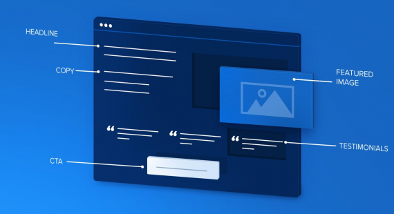 How to Design a Professional Landing Page with the Right Components