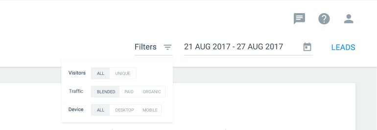 Enterprise Analytics Filters