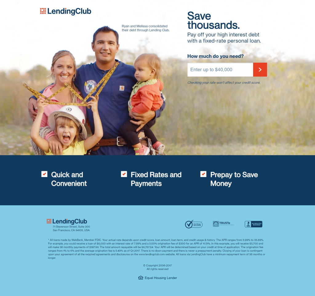 About Us  Save with LendingClub