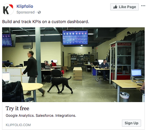 ad optimization klipfolio