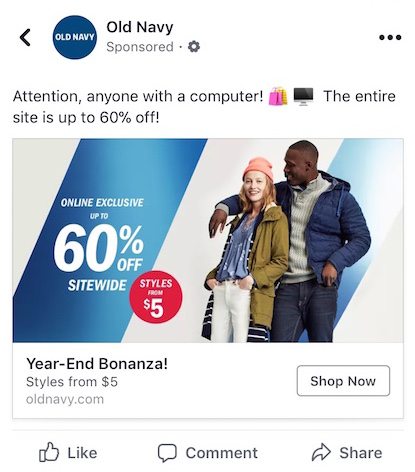 Digital Advertising with Facebook Ads