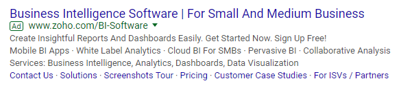 display URL capitalization