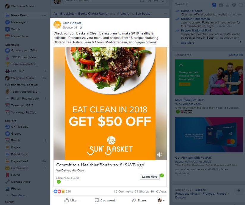 Feed Advertisement