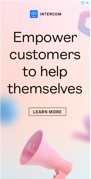 Intercom display ad as an example of a typical display ad 