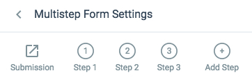 multi step form adding steps