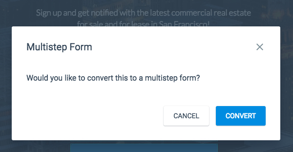 multi step form step 3