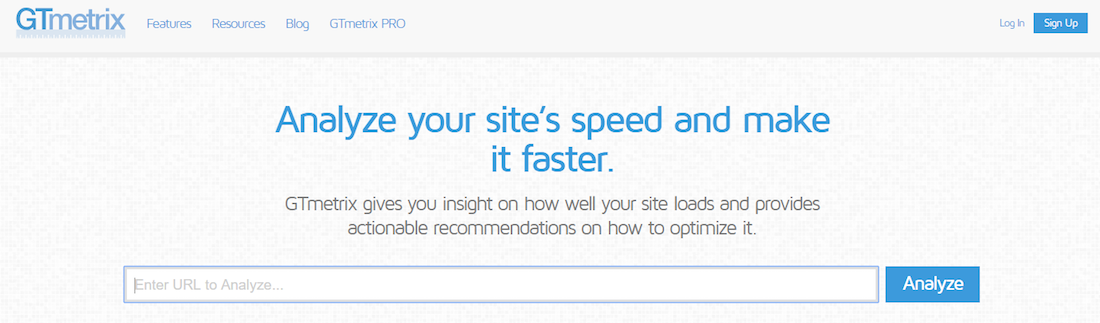 Tips on how to test web page load speed with Gtmetrix