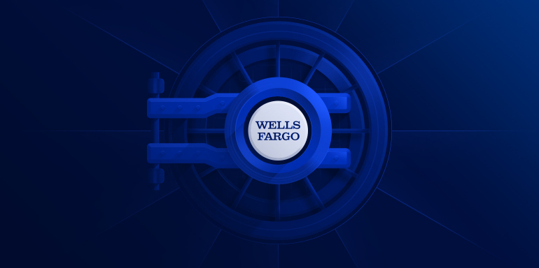 Wells Fargo landing page