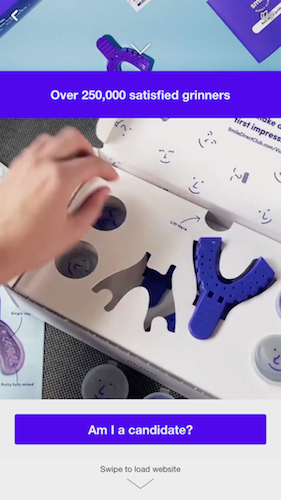 Facebook Collection format CTA button