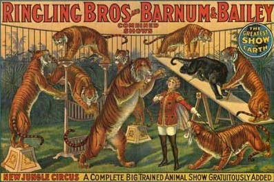 evolution of advertising Ringling Brothers billboard