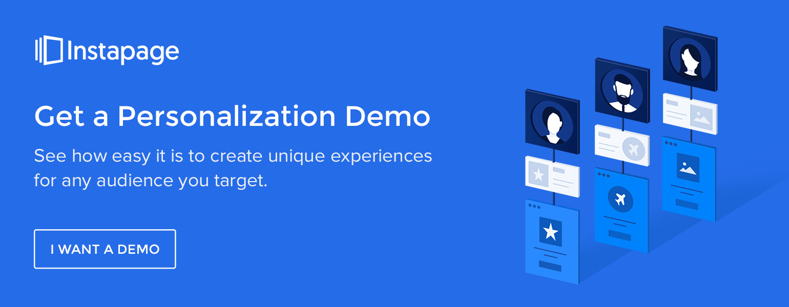 blog CTA personalization demo
