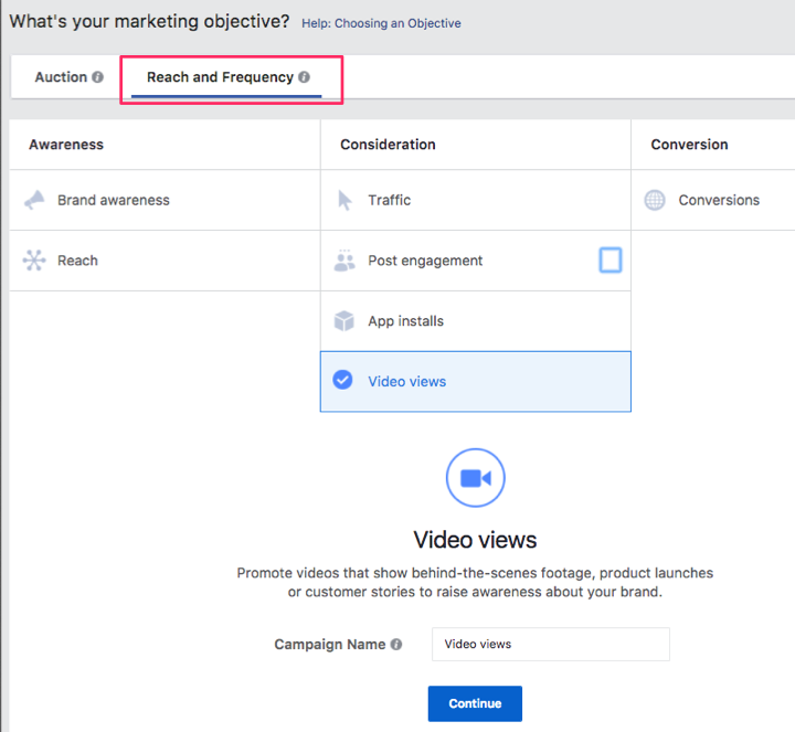 facebook ad frequency