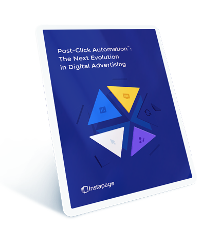 Instapage post-click automation ebook
