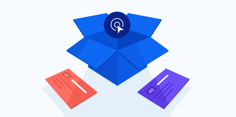 dropbox landing page