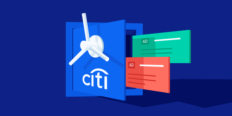 Citibank landing page experiences