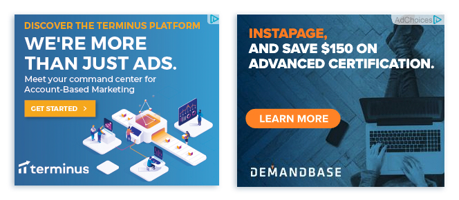 firmographic segmentation display ad examples