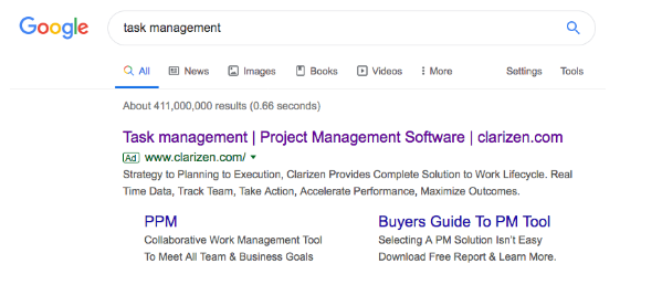 personalization vs optimization Google search ad
