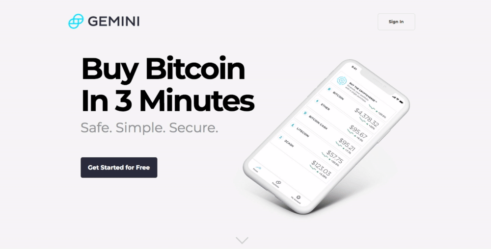 how to buy gemini bitcoin