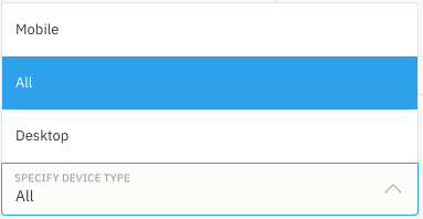 Reddit targeting by device