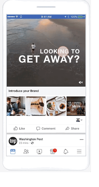 video ads future collection example
