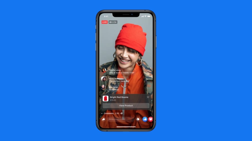 Facebook live