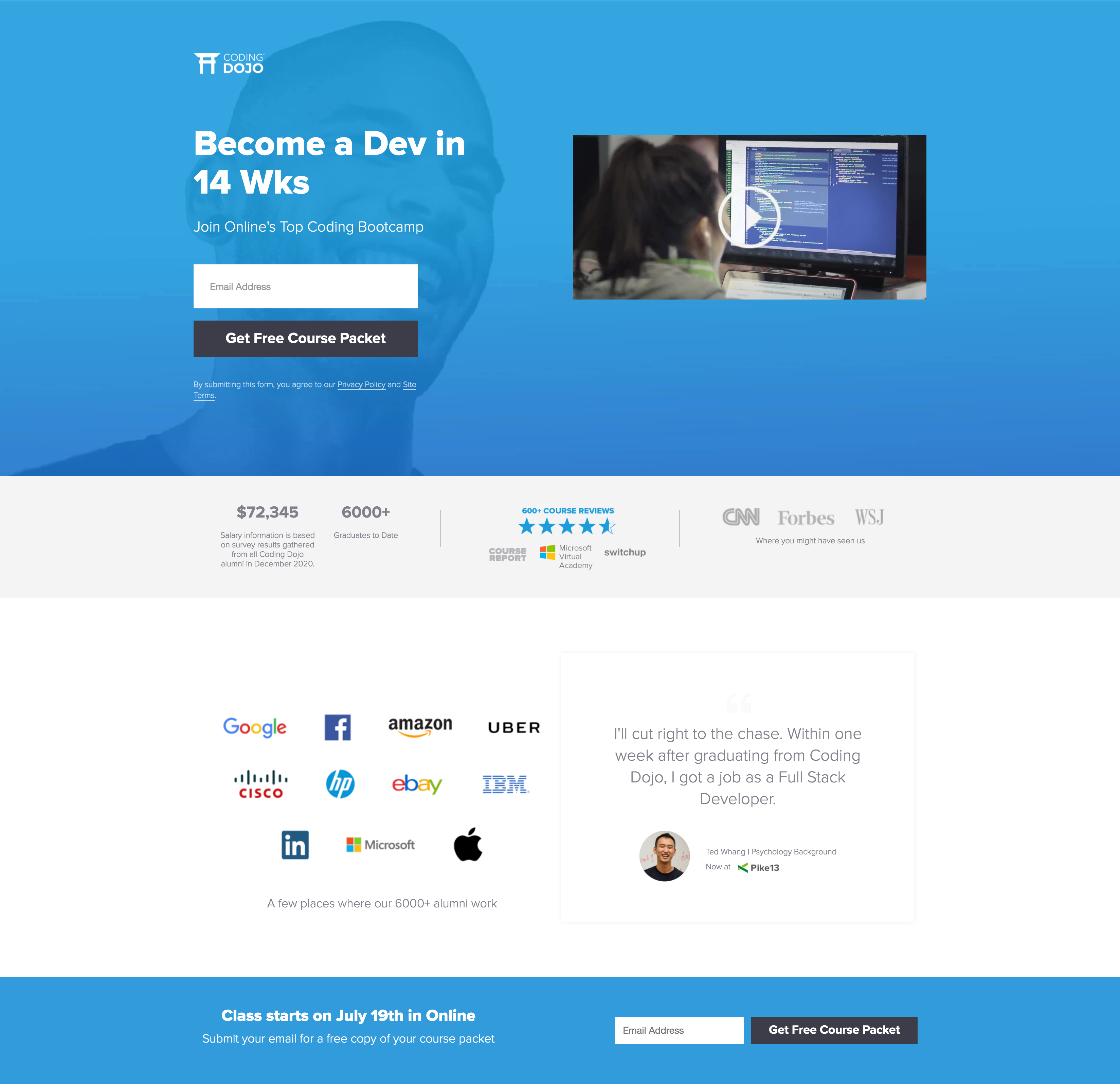 This image shows a screenshot of FireShot Online Coding Bootcamp Web-Development School