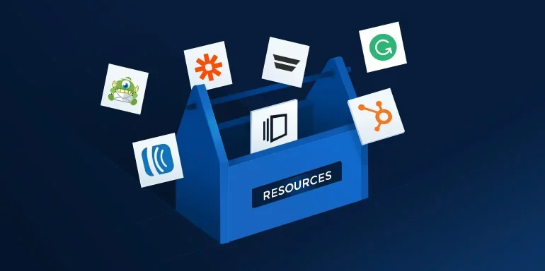 This image shows how to create a resource guide for your affiliate guide.