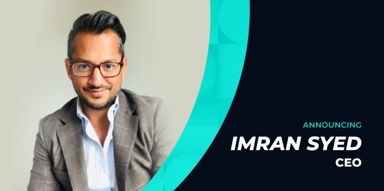 This image shows Imran Syed, the newly appointed CEO of Instapage.