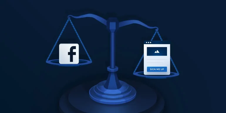 This image shows what are Facebook lead ads.