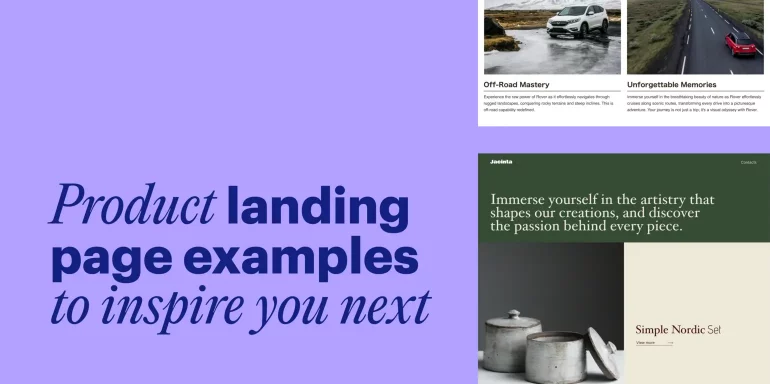 Check out 15 best landing page examples that will inspire your marketing campaigns