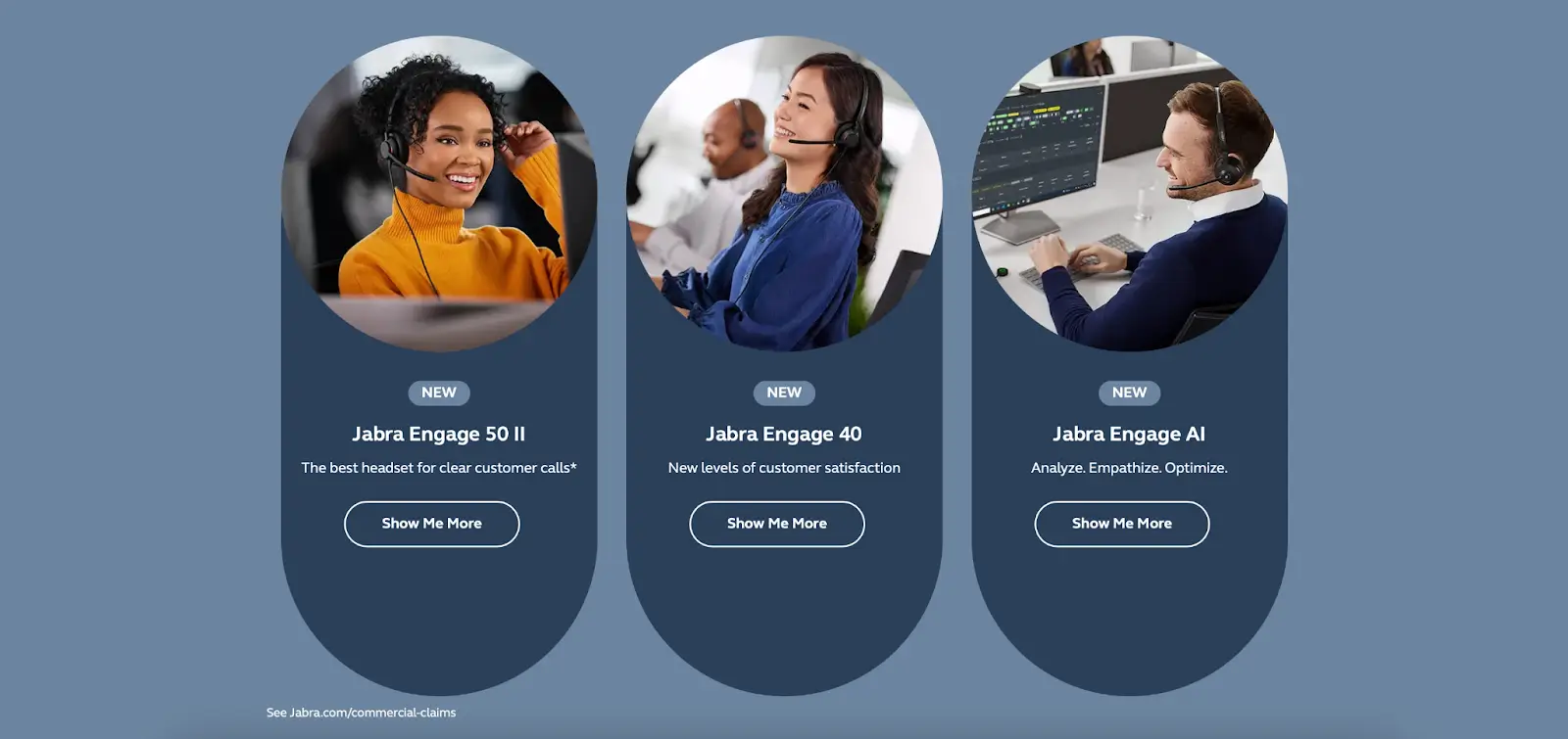This image shows jabra customer segmentation example.