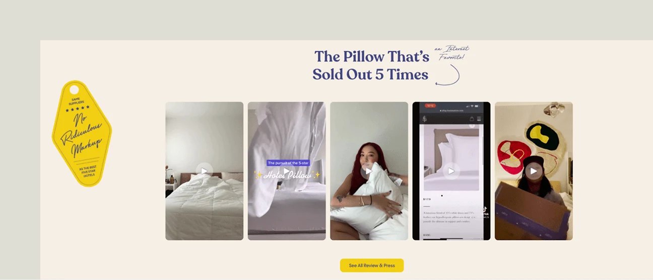 This image shows Fluff user generated content example.