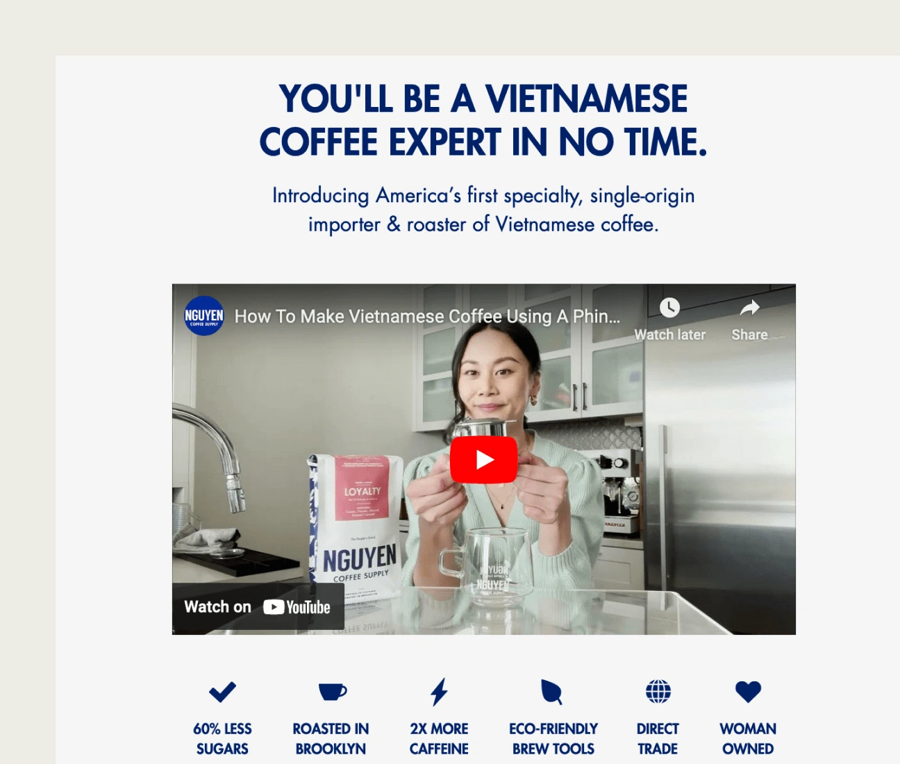 This image shows how to use video content-on a landing page.