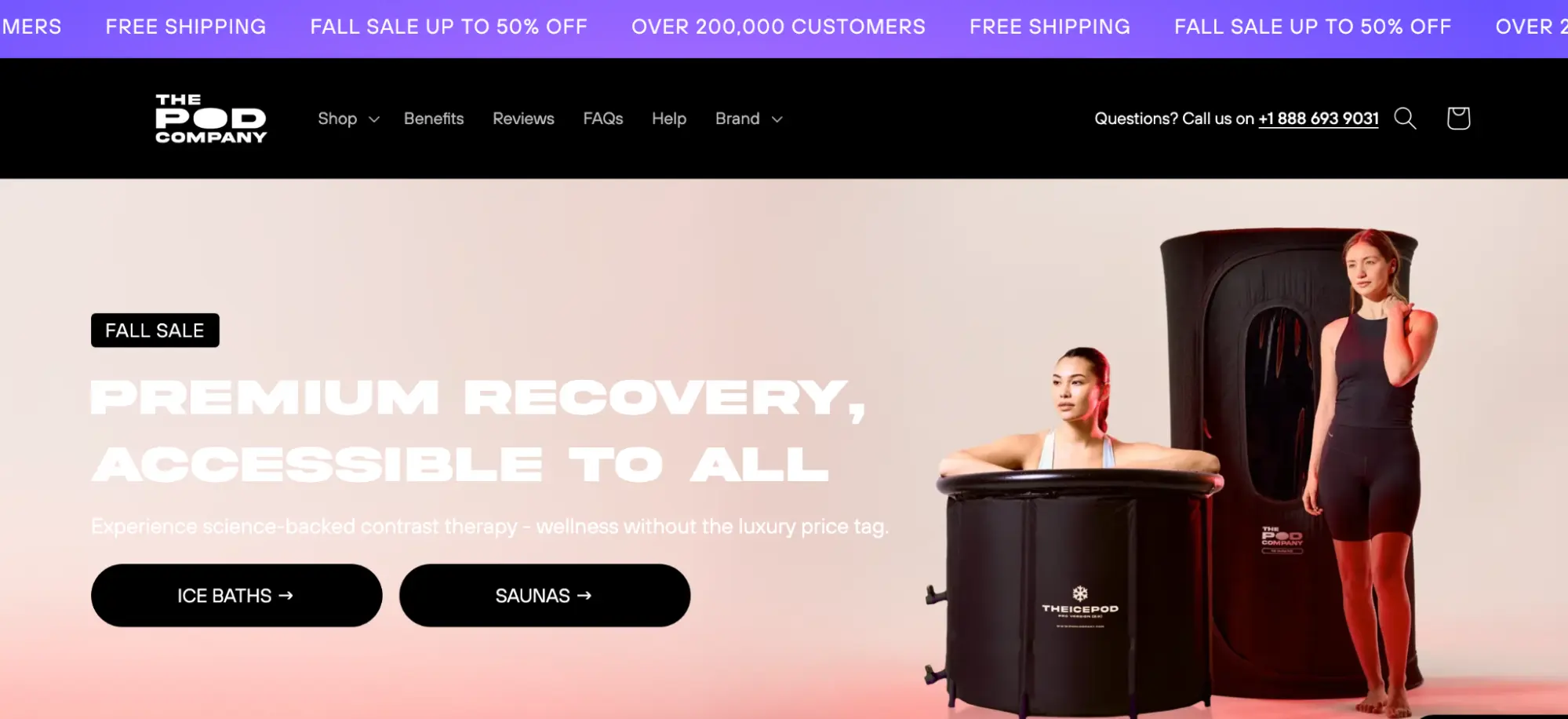 This image shows landing page message match example.