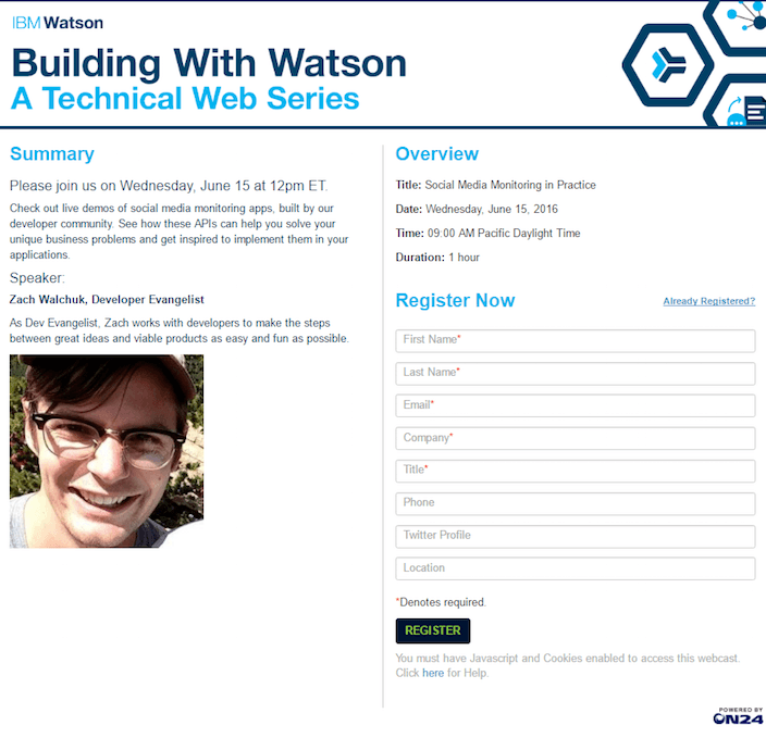 20 webinar landing page examples that get maximum results webinar invitation samples