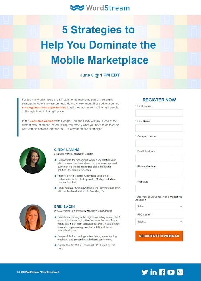 20 webinar landing page examples that get maximum results webinar invitation samples
