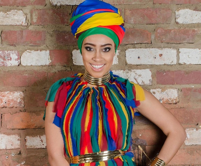 ndebele inspired wedding dress